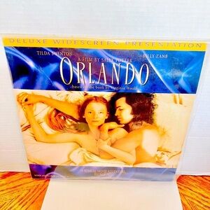 Orlando 1994 Laserdisc Movie Works PG-13 Sony Tilda Swanson Billy Zane